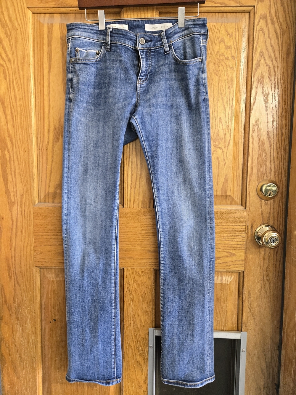 Anthropology Pilcro Parallel Womens Jeans - Light Blue Denim Size 29